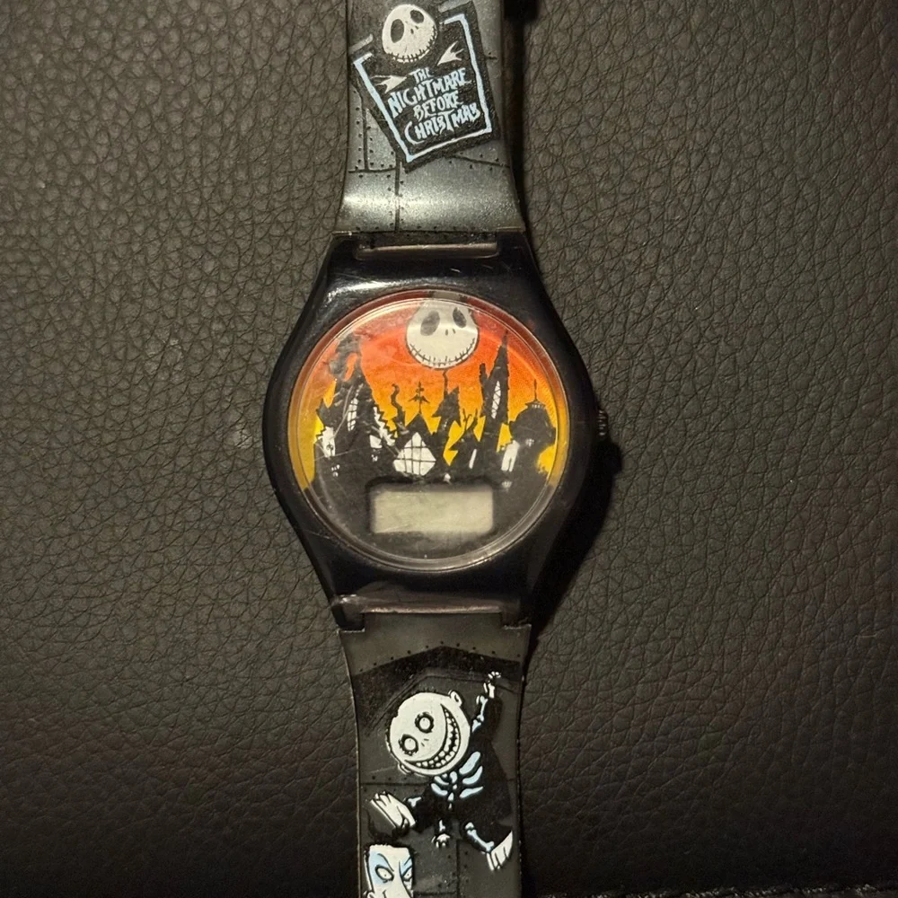 Burger King The Nightmare Before Christmas Kids Watch Vintage 1993